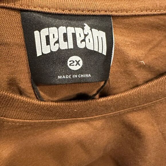 Icecream Brown Graphic T-Shirt - Picture 4 of 5
